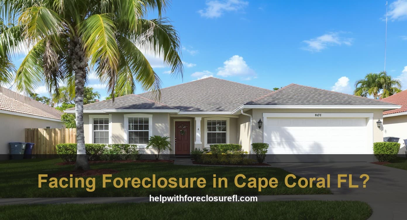 Cómo Detener una Ejecución Hipotecaria en Cape Coral FL 2026 — Coral Shores, Cape Coral FL real estate